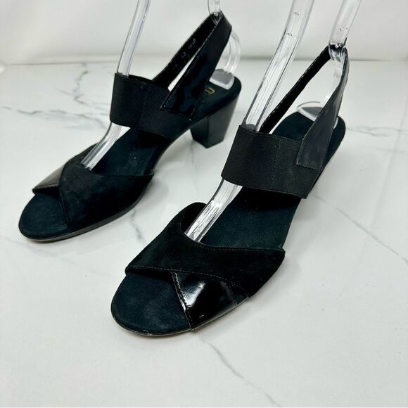 Munro Suede Heeled Sandals- Size 9.5 - Picture 1 of 15